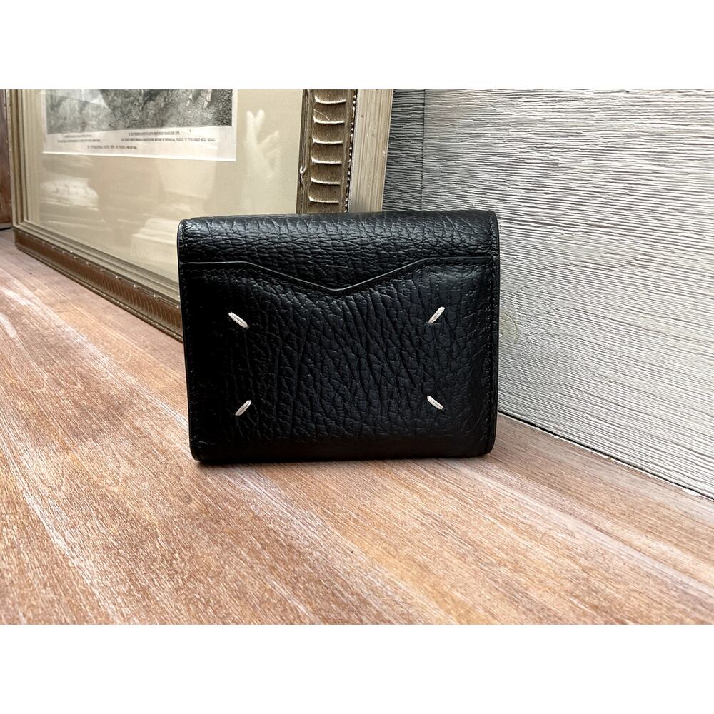 KIRA MSMTS MAISON MARGEILA Black Compact Wallet
